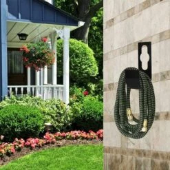 Betterlife Support De Tuyau D'arrosage Extensible Crochet De Suspension En Corde Disponible Sur Les Robinets 11 Betterlife Support De Tuyau D'arrosage Extensible Crochet De Suspension En Corde Disponible Sur Les Robinets -Tuyau d'arrosage Soldes 54555021 5