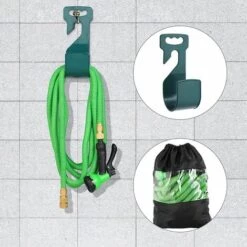 SUPERMARKET Tuyau D'arrosage Extensible 15m, Tuyau D'eau Flexible Avec Pistolet D'Arrosage à 8 Modèles D'Irrigation, Raccords De 3/4" Et 1/2" En Laiton Massif, Avec Sac De Rangement & Crochet,Superma,Vert -Tuyau d'arrosage Soldes 54853739 3