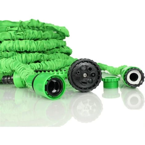 Ensoleillé Tuyau D'arrosage Flexible Et Extensible Tuyau D'arrosage Rétractable (7,5m) 7 Ensoleillé Tuyau D'arrosage Flexible Et Extensible Tuyau D'arrosage Rétractable (7,5m) – Image 5