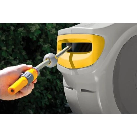 Hozelock Auto Reel Flowmax Support De Tuyau - 28+2m 6 Hozelock Auto Reel Flowmax Support De Tuyau - 28+2m â Image 4