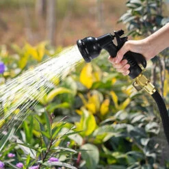 PETITES ECREVISSES Tuyau Arrosage Extensible Avec 8 Fonctions Pistolet Pour Nettoyage Et Arrosage Noir - 15M/50FT 11 PETITES ECREVISSES Tuyau Arrosage Extensible Avec 8 Fonctions Pistolet Pour Nettoyage Et Arrosage Noir - 15M/50FT -Tuyau d'arrosage Soldes 55495891 5