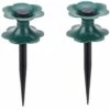 Lot De 2 Guides De Tuyau D'arrosage, 25 Cm, Guide De Tuyau Sur Piquet Pour La Protection Des Plantes, Pics De Guidage De Tuyau Pour Pelouse De Jardin, Guide De Tuyau Sur Pic En Well-Suited，Fontainebleau -Tuyau d'arrosage Soldes 55792254 1