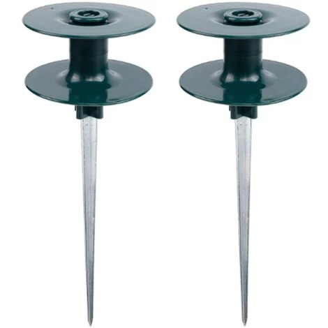 Lot De 2 Guides De Tuyau D'arrosage, En Zinc Antirouille Robuste Avec Piquet En Métal Vert Foncé Pour Arrosage, Guides De Tuyaux D'eau, Guide Sur Piquet En Zinc,Fontainebleau 3 Lot De 2 Guides De Tuyau D'arrosage, En Zinc Antirouille Robuste Avec Piquet En Métal Vert Foncé Pour Arrosage, Guides De Tuyaux D'eau, Guide Sur Piquet En Zinc,Fontainebleau