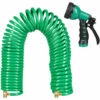 Relaxdays Tuyau D’arrosage Spirale, Long Jusqu’à 20 M, Tuyau D’eau Flexible Avec Pistolet, Réglable Avec 7 Modes, Vert 1 Relaxdays Tuyau D’arrosage Spirale, Long Jusqu’à 20 M, Tuyau D’eau Flexible Avec Pistolet, Réglable Avec 7 Modes, Vert -Tuyau d'arrosage Soldes 56057793 1