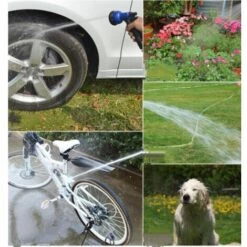 BENOBBY KIDS Tuyau D'arrosage Extensible Flexible De 7,6 M Tuyau D'arrosage Extensible 7 Fonctions Buse Pulvérisateur Pour Jardin Extérieur (7,5 M, Vert) 8 BENOBBY KIDS Tuyau D'arrosage Extensible Flexible De 7,6 M Tuyau D'arrosage Extensible 7 Fonctions Buse Pulvérisateur Pour Jardin Extérieur (7,5 M, Vert) -Tuyau d'arrosage Soldes 56862036 2