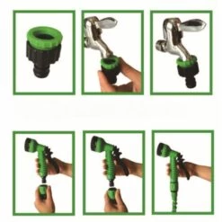 BENOBBY KIDS Tuyau D'arrosage Extensible Flexible De 7,6 M Tuyau D'arrosage Extensible 7 Fonctions Buse Pulvérisateur Pour Jardin Extérieur (7,5 M, Vert) 11 BENOBBY KIDS Tuyau D'arrosage Extensible Flexible De 7,6 M Tuyau D'arrosage Extensible 7 Fonctions Buse Pulvérisateur Pour Jardin Extérieur (7,5 M, Vert) -Tuyau d'arrosage Soldes 56862036 5