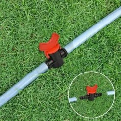 LUCKY-88 Lot De 12 Tuyaux D'arrosage, Valve D'irrigation 16 X 16 Mm En Plastique Avec Raccords En Plastique Pour Contrôle De Valve D'eau De Jardin Extérieur (noir + Rouge) 9 LUCKY-88 Lot De 12 Tuyaux D'arrosage, Valve D'irrigation 16 X 16 Mm En Plastique Avec Raccords En Plastique Pour Contrôle De Valve D'eau De Jardin Extérieur (noir + Rouge) -Tuyau d'arrosage Soldes 57176627 4