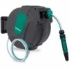VONROC Enrouleur De Tuyau Automatique – Tuyau 15m, Rotation 180°, Support Mural – Buse, Raccord, Connecteur Inclus 1 VONROC Enrouleur De Tuyau Automatique – Tuyau 15m, Rotation 180°, Support Mural – Buse, Raccord, Connecteur Inclus -Tuyau d'arrosage Soldes 57356867 1