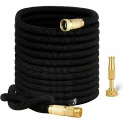 Tuyau D'arrosage Tuyau D'eau Extensible 25 Pieds-3/4 Pouces En Laiton Massif Avec Valve-triple Noyau En Latex 3750D Tissu Résistant Aux Fuites Et Sans Plis Flexible Tuyau D'arrosage LITZEE 9 Tuyau D'arrosage Tuyau D'eau Extensible 25 Pieds-3/4 Pouces En Laiton Massif Avec Valve-triple Noyau En Latex 3750D Tissu Résistant Aux Fuites Et Sans Plis Flexible Tuyau D'arrosage LITZEE -Tuyau d'arrosage Soldes 57658066 3