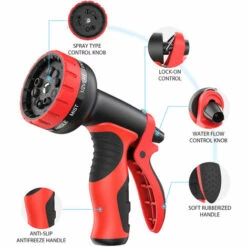 METERK 100FT Tuyau D'arrosage Version Européenne Avec Adaptateur 11 METERK 100FT Tuyau D'arrosage Version Européenne Avec Adaptateur -Tuyau d'arrosage Soldes 57774109 5