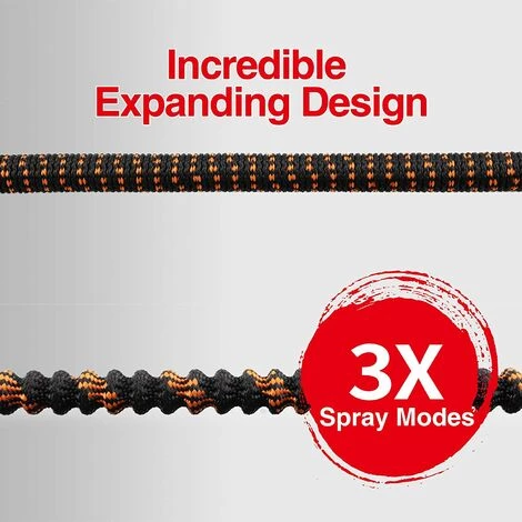 READCLY 75FT Tuyau D¡¯Arrosage Extensible, Tuyau D'Arrosage Flexible En Latex Mm¨¦lior¨¦ ¨¤ 3 Couches, Connecteurs En Laiton Solide De 3/4" Et 1/2", Tuyau D'eau Sans Coudes, 10 Fonctions De Pulv¨¦risation. 7 READCLY 75FT Tuyau D¡¯Arrosage Extensible, Tuyau D'Arrosage Flexible En Latex Mm¨¦lior¨¦ ¨¤ 3 Couches, Connecteurs En Laiton Solide De 3/4" Et 1/2", Tuyau D'eau Sans Coudes, 10 Fonctions De Pulv¨¦risation. – Image 5