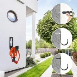 READCLY Support De Tuyau D'arrosage Extensible Crochet De Suspension En Corde Disponible Sur Les Robinets 9 READCLY Support De Tuyau D'arrosage Extensible Crochet De Suspension En Corde Disponible Sur Les Robinets -Tuyau d'arrosage Soldes 57815258 3