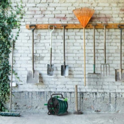 Relaxdays Dévidoir à Tuyau D’arrosage (30 M), Raccord 3/4", Acier Et Plastique, Avec Poignée Et Manivelle, Noir/vert -Tuyau d'arrosage Soldes 58046481 3