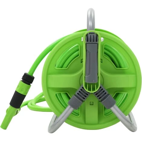 HELLOSHOP26 Enrouleur De Tuyau D'arrosage 20 + 2 M 5 HELLOSHOP26 Enrouleur De Tuyau D'arrosage 20 + 2 M – Image 3