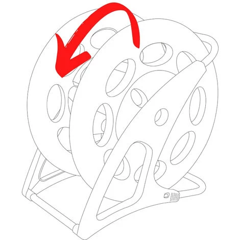 Enrouleur De Tuyaux Flexibles Kokido Geos 38x25x39 Cm 4 Enrouleur De Tuyaux Flexibles Kokido Geos 38x25x39 Cm – Image 2