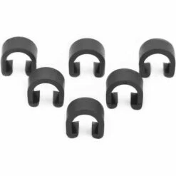 TANABATA 50 Pièces Cyclisme VTT Vélo Câble C-Clips Boucles De Logement Gaine Guide De Guidage Frein Dérailleur