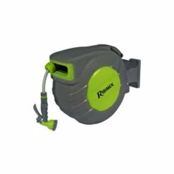 RIBIMEX Dévidoir ACQUAROLL40+ AUTO, 40 Mètres De Tuyau Diamètre 12,5mm
