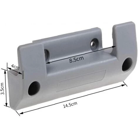 ENLENK Support De Dévidoir De Tuyau D'arrosage Support De Tuyau De Suspension De Tuyau D'arrosage En PVC Fixé Au Mur 4 ENLENK Support De Dévidoir De Tuyau D'arrosage Support De Tuyau De Suspension De Tuyau D'arrosage En PVC Fixé Au Mur – Image 2