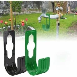 LTS FAFA Crochet De Tuyau D'arrosage Support De Tuyau De Voiture Support De Tuyau En Plastique Antirouille Fixé Au Mur Pour Tuyau D'arrosage