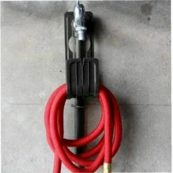 LTS FAFA Tuyau D'arrosage D'eau De Suspension Métallique Extensible Jardin Crochet Mural Porte-Tidy Pour La Maison Jardin Noir D'irrigation -Tuyau d'arrosage Soldes 59153753 3