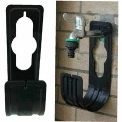 LTS FAFA Tuyau D'arrosage D'eau De Suspension Métallique Extensible Jardin Crochet Mural Porte-Tidy Pour La Maison Jardin Noir D'irrigation -Tuyau d'arrosage Soldes 59153753 4