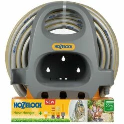 HOZELOCK Porte Tuyau Mural Avec Tuyau 20 Mètres Raccords Et Embout