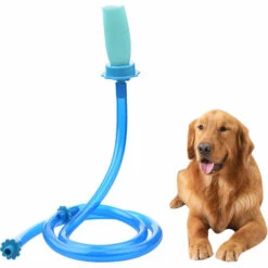 LIFCAUSAL Tuyau De Douche à Enfiler Pour Chien Pour évier De Pomme De Douche Longueur De Tuyau De 1,5 M Pour Têtes Jusqu'à 15,2 Cm De Diamètre (pas Pour Robinet D'eau De Baignoire)