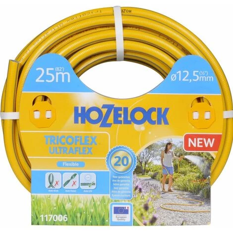 Hozelock Tricoflex Ultraflex Tuyau D'arrosage Ø 12,5mm 3 Hozelock Tricoflex Ultraflex Tuyau D'arrosage Ø 12,5mm