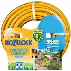 HOZELOCK Tuyau D'arrosage Anti Torsion Et Flexible Tricoflex Ultraflex Diamètre 19mm 25m
