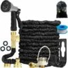 ZOLGINAH Tuyau Arrosage, Tuyau D'arrosage Extensible Avec Pistolet Pulvérisateur 8 Fonctions, Tuyau Magique Extensible, Support De Tuyau, Anti-fuite, Pour Jardinage, Nettoyage, Laver La Voiture (Noir 25FT) 1 ZOLGINAH Tuyau Arrosage, Tuyau D'arrosage Extensible Avec Pistolet Pulvérisateur 8 Fonctions, Tuyau Magique Extensible, Support De Tuyau, Anti-fuite, Pour Jardinage, Nettoyage, Laver La Voiture (Noir 25FT) -Tuyau d'arrosage Soldes 60652558 1