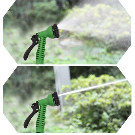 ASUPERMALL 25FT/7.5M 3 Fois Tuyau D'arrosage Extensible Tuyau D'arrosage Extensible étanche à Haute Pression Tuyau D'arrosage Télescopique Magique Tuyau D'eau Flexible Avec Buse De Pulvérisation 7 Fonctions Pour Lavage De Voiture Arrosage De Jardin Orange,Orange 6 ASUPERMALL 25FT/7.5M 3 Fois Tuyau D'arrosage Extensible Tuyau D'arrosage Extensible étanche à Haute Pression Tuyau D'arrosage Télescopique Magique Tuyau D'eau Flexible Avec Buse De Pulvérisation 7 Fonctions Pour Lavage De Voiture Arrosage De Jardin Orange,Orange – Image 4