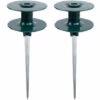 ROSIER Lot De 2 Guides De Tuyau D'arrosage Sur Piquet En Métal Antirouille Avec Revêtement En Zinc Pour Protéger Les Plantes (A),VEBTles 2 ROSIER Lot De 2 Guides De Tuyau D'arrosage Sur Piquet En Métal Antirouille Avec Revêtement En Zinc Pour Protéger Les Plantes (A),VEBTles -Tuyau d'arrosage Soldes 61303141 1