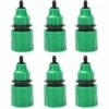 EINEMGELD Tuyau D'arrosage Tuyau Un Sens Adaptateur Robinet Raccord Raccord Pour Irrigation Lot De 6 -Tuyau d'arrosage Soldes 61325302 1