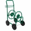 ECD GERMANY Chariot Dévidoir Pour Tuyau D'arrosage Enrouleur De Tuyau D'arrosage Métal 70 M