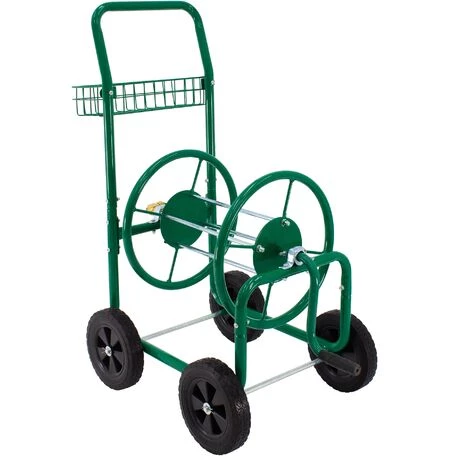 ECD GERMANY Chariot Dévidoir Pour Tuyau D'arrosage Enrouleur De Tuyau D'arrosage Métal 70 M 3 ECD GERMANY Chariot Dévidoir Pour Tuyau D'arrosage Enrouleur De Tuyau D'arrosage Métal 70 M
