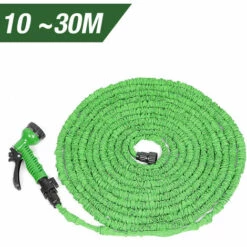 WYCTIN Hofuton Tuyau D'arrosage Flexible Et Extensible Tuyau D'arrosage Rétractable (10m) Vert