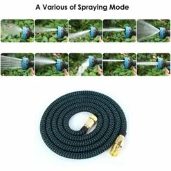 SINCèREETALI Tuyau D'arrosage Automatique Rétractable Haute Pression (15 M (50 Pieds) Après Injection D'eau) 10 SINCèREETALI Tuyau D'arrosage Automatique Rétractable Haute Pression (15 M (50 Pieds) Après Injection D'eau) -Tuyau d'arrosage Soldes 63527128 4