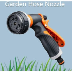 LIFCAUSAL Buse De Tuyau D'arrosage 8 Modèles De Pulvérisation Pour Lave-auto à Haute Pression Jet/ventilateur/rinçage/brouillard Pulvérisateur à Main Pour Lavage De Vélo Clôture De Sol Nettoyage De Terrasse Fleurs Arrosage Douche Pour Animaux De Compagnie Irrigatio -Tuyau d'arrosage Soldes 63745922 5