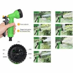 ZOLGINAH Tuyau D'arrosage,Tuyau D'arrosage Flexible,Tuyau D'arrosage Extensible Vert,Multifonctionnelles Tuyau Extensible Tuyau D'arrosage Extensible Rétractable (75FT: 22.5M, Vert) 11 ZOLGINAH Tuyau D'arrosage,Tuyau D'arrosage Flexible,Tuyau D'arrosage Extensible Vert,Multifonctionnelles Tuyau Extensible Tuyau D'arrosage Extensible Rétractable (75FT: 22.5M, Vert) -Tuyau d'arrosage Soldes 63761012 5