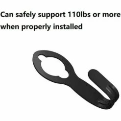 SINCèREETALI Support De Tuyau D'arrosage En Métal Robuste Pour Tuyau D'arrosage Extensible De 15,2 M à 7,6 M, Robuste Pour Supporter Plus De 50 Kg De Poids, Stockage De Garage Portable, Noir, Lot De 2 -Tuyau d'arrosage Soldes 63816660 3