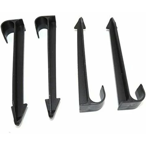 FOZIY Ancre De Tuyau Piquet Ancrage Supports De Fixation Au Sol Pour Tuyau D'arrosage 50 Pièces,noir,11cm,Fonepro 4 FOZIY Ancre De Tuyau Piquet Ancrage Supports De Fixation Au Sol Pour Tuyau D'arrosage 50 Pièces,noir,11cm,Fonepro – Image 2