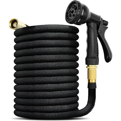 BAICCCF Tuyau D'arrosage De 22,5 M, Tuyau D'arrosage Avec Buse à 8 Fonctions Et Latex Durable à 3 Couches, Léger Anti-torsion, Parfait Pour L'arrosage Et Le Nettoyage 3 BAICCCF Tuyau D'arrosage De 22,5 M, Tuyau D'arrosage Avec Buse à 8 Fonctions Et Latex Durable à 3 Couches, Léger Anti-torsion, Parfait Pour L'arrosage Et Le Nettoyage