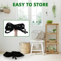 BAICCCF Tuyau D'arrosage Extensible De 22,5 M, Tuyau D'arrosage Portable Léger Et Flexible Avec Pulvérisateur à 7 Buses Pour Le Nettoyage De L'arrosage Du Jardinage (75FT, NOIR) -Tuyau d'arrosage Soldes 63874219 5