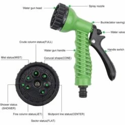 BAICCCF Tuyau D'arrosage Extensible 3 Fois, Tuyau D'eau Flexible Haute Pression étanche Avec 7 Fonctions De Pulvérisation 10 BAICCCF Tuyau D'arrosage Extensible 3 Fois, Tuyau D'eau Flexible Haute Pression étanche Avec 7 Fonctions De Pulvérisation -Tuyau d'arrosage Soldes 63874251 4
