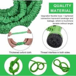 BAICCCF Tuyau D'arrosage Extensible 3 Fois, Tuyau D'eau Flexible Haute Pression étanche Avec 7 Fonctions De Pulvérisation 11 BAICCCF Tuyau D'arrosage Extensible 3 Fois, Tuyau D'eau Flexible Haute Pression étanche Avec 7 Fonctions De Pulvérisation -Tuyau d'arrosage Soldes 63874251 5