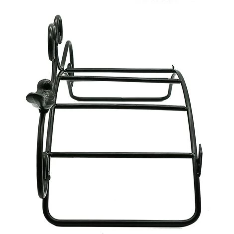 MEZHENG Support De Tuyau Support Mural Support De Tuyau De Jardin Supports De Suspension Fixés Au Mur Décoratif Support De Tuyau De Jardin En Fonte (34.8 X 17 X 16 Cm, Noir) 5 MEZHENG Support De Tuyau Support Mural Support De Tuyau De Jardin Supports De Suspension Fixés Au Mur Décoratif Support De Tuyau De Jardin En Fonte (34.8 X 17 X 16 Cm, Noir) – Image 3