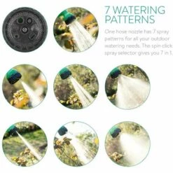 ZOLGINAH Tuyau Arrosage - Tuyau D'arrosage Extensible 15m Avec 7 Fonctions Pistolet - Tuyau Flexible Et Rétractable Jardinage Pelouse Plante Fleur 11 ZOLGINAH Tuyau Arrosage - Tuyau D'arrosage Extensible 15m Avec 7 Fonctions Pistolet - Tuyau Flexible Et Rétractable Jardinage Pelouse Plante Fleur -Tuyau d'arrosage Soldes 63932764 5