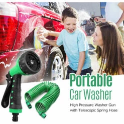 LIFCAUSAL Tuyau D'arrosage à Recul Avec Buse 7 Modèles De Pulvérisation Pour Lave-auto à Haute Pression Jet/ventilateur/pulvérisateur à Main Avec Différents Connecteurs Pour Clôture De Sol, Terrasse, Douche Pour Animaux De Compagnie, Irrigation De Pelouse 11 LIFCAUSAL Tuyau D'arrosage à Recul Avec Buse 7 Modèles De Pulvérisation Pour Lave-auto à Haute Pression Jet/ventilateur/pulvérisateur à Main Avec Différents Connecteurs Pour Clôture De Sol, Terrasse, Douche Pour Animaux De Compagnie, Irrigation De Pelouse -Tuyau d'arrosage Soldes 63977984 5