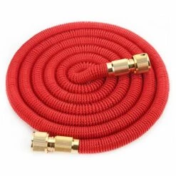 CSPARKV Tuyau D'arrosage Télescopique[Rouge] -Tuyau Unique De 75 Pieds (7.5 Mètres - 22 Mètres Après L'injection D'eau Palan Outil De Lavage De Voiture Tuyau En Tissu élastique Tuyau D'eau Télescopique -Tuyau d'arrosage Soldes 64103195 5