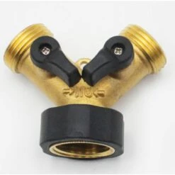 CSPARKV Tuyau D'arrosage Joint En Cuivre Fileté De Type Y De 3/4 "à Double Passage Vanne De Dérivation D'eau à Double Passage En Cuivre Joint En Cuivre Fileté Standard Américain 9 CSPARKV Tuyau D'arrosage Joint En Cuivre Fileté De Type Y De 3/4 "à Double Passage Vanne De Dérivation D'eau à Double Passage En Cuivre Joint En Cuivre Fileté Standard Américain -Tuyau d'arrosage Soldes 64103216 3